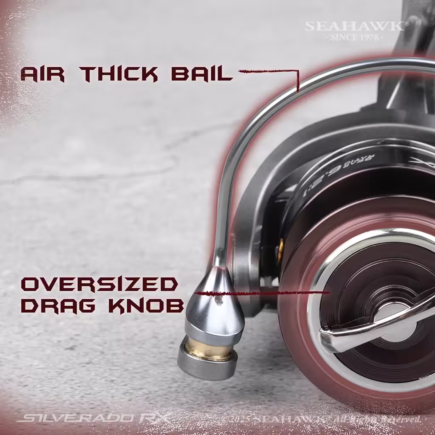 SILVERADO RX 6000 GR:4.9:1 SPINNING REEL