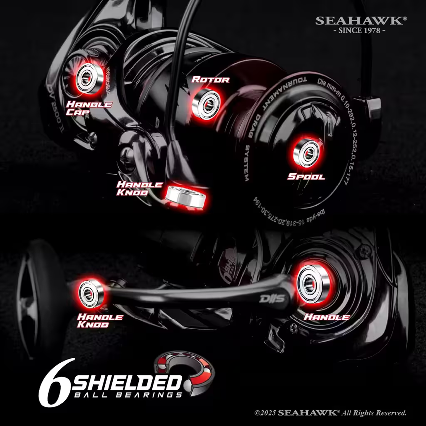 DISCOVERY II 4000H GR:5.2:1 SPINNING REEL
