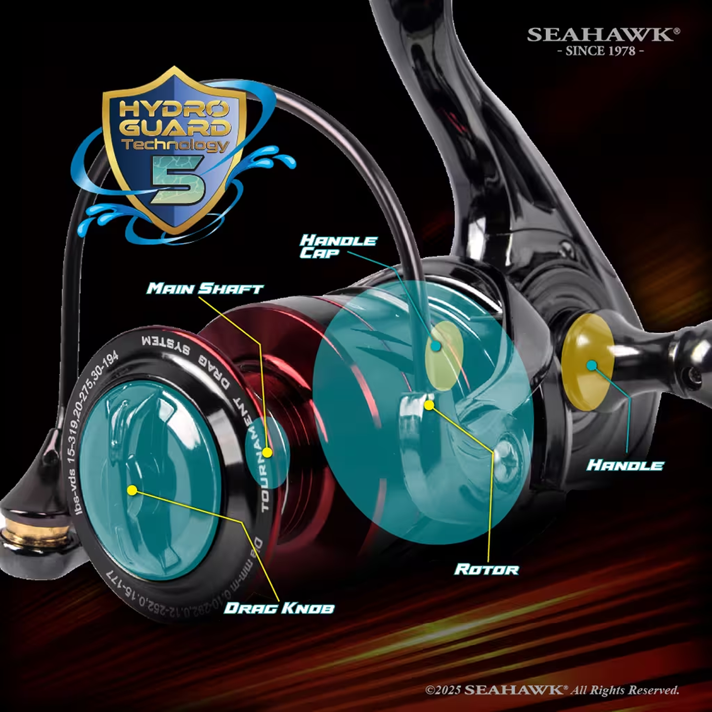DISCOVERY II 4000H GR:5.2:1 SPINNING REEL