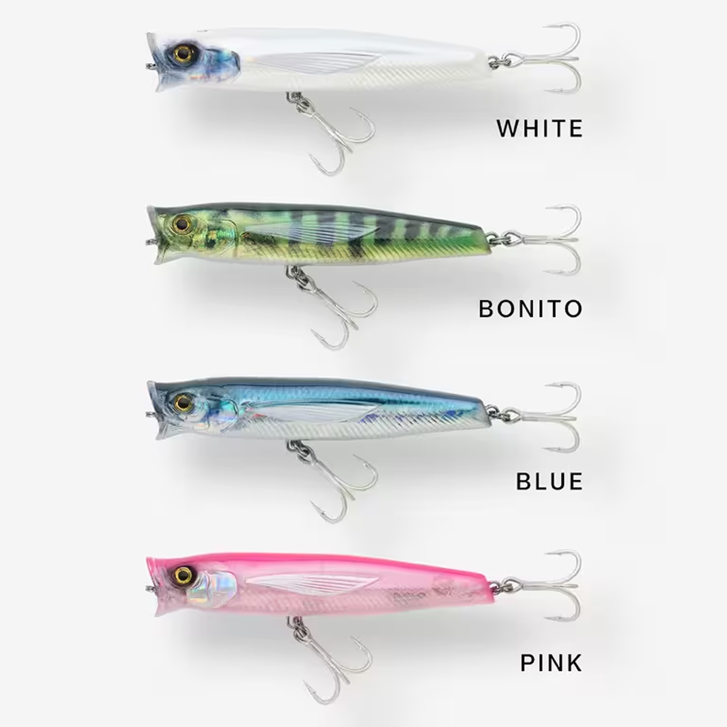 Popper surface sea fishing lure EXOFLY POP 12 cm Pink